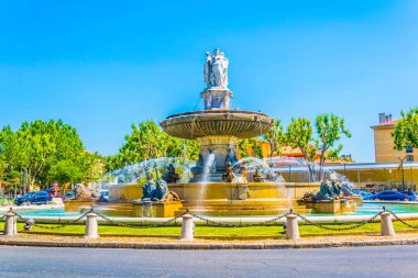 Fontaine de la Rotonde, Aix-en-Provence, Franc