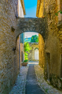 dar sokak içinde eski şehir, Vaison-la-Romaine içinde Frangı