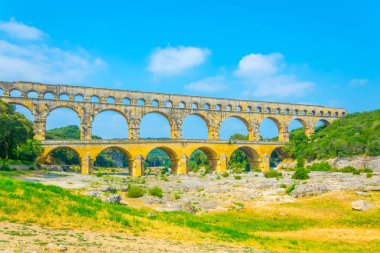 Fransa 'da Pont du Gard su kemeri