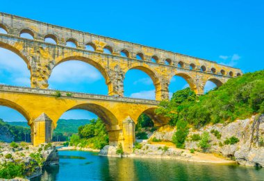 Fransa 'da Pont du Gard su kemeri