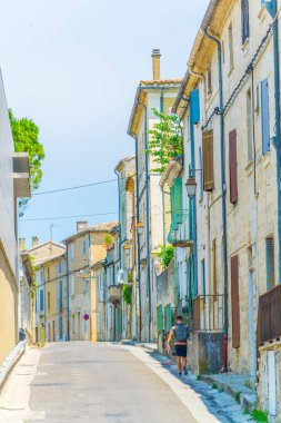 Uzes Merkezi, Frangı dar bir sokakta görünümünü