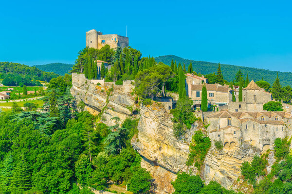 Old town of Vaison-la-Romaine in Franc