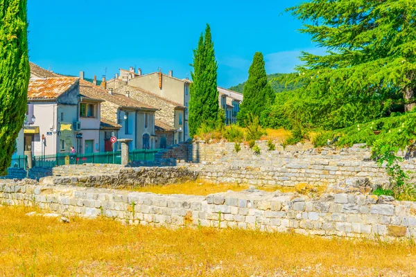 Ruinas Galo Romanas Vaison Romaine Franc —  Fotos de Stock