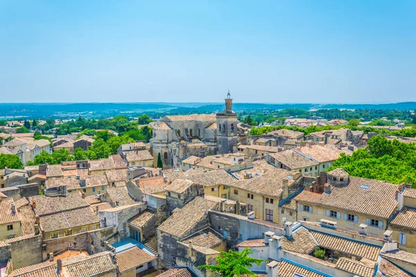 Aerial View Uzes Franc — Stock Photo, Image