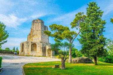 La Tour Magne in Nimes, Franc