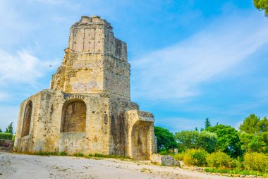La Tour Magne in Nimes, Franc