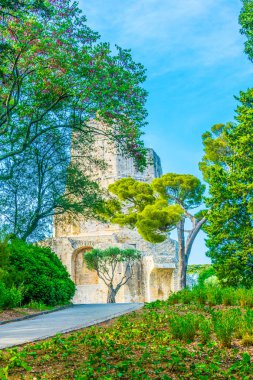 La Tour Magne in Nimes, Franc