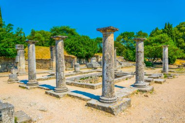 Glanum arkeolojik park yakınındaki Saint Remy de Provence Frangı