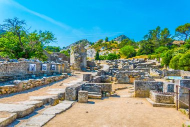 Glanum arkeolojik park yakınındaki Saint Remy de Provence Frangı