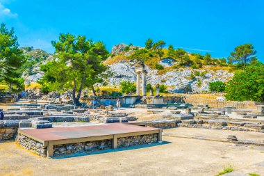 Glanum arkeolojik park yakınındaki Saint Remy de Provence Frangı