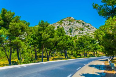 Massif des alpilles Frangı içinde kırsal