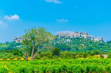 Baux Şatosu, Franc 'taki Les Baux des Provence köyünün üzerine tünemişti.