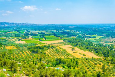 Massif des alpilles Frangı içinde kırsal