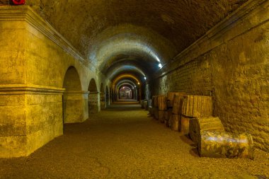 Cryptoportiques, bir yeraltı Galeri veya Roma kökenli Arles, Frangı