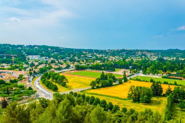 Villeneuve les Avignon, Frangı havadan görünümü