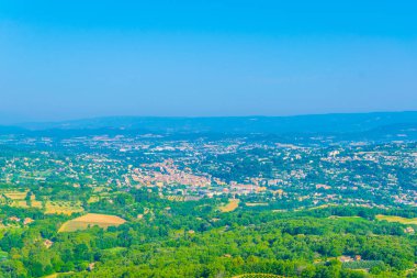 Frangı Apt şehrin havadan görünümü