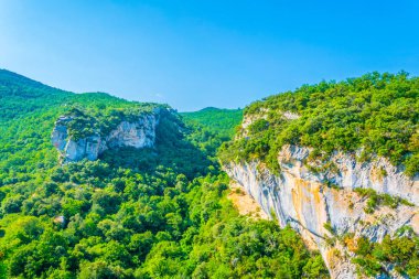 Frangı kalede Buoux çevreleyen doğa