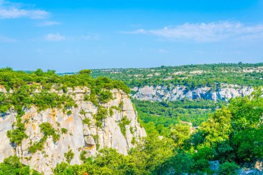 Frangı kalede Buoux çevreleyen doğa