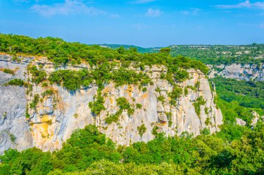 Frangı kalede Buoux çevreleyen doğa