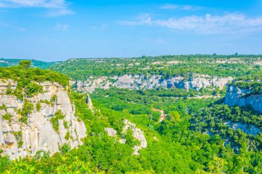 Frangı kalede Buoux çevreleyen doğa