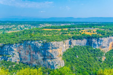 Frangı kalede Buoux çevreleyen doğa