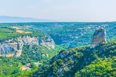 Frangı kalede Buoux çevreleyen doğa