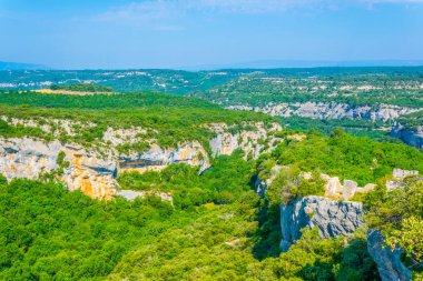 Frangı kalede Buoux çevreleyen doğa
