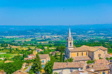 Franc 'taki Bonnieux köyü