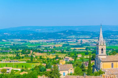 Franc 'taki Bonnieux köyü