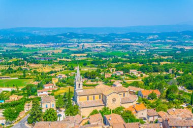 Franc 'taki Bonnieux köyü