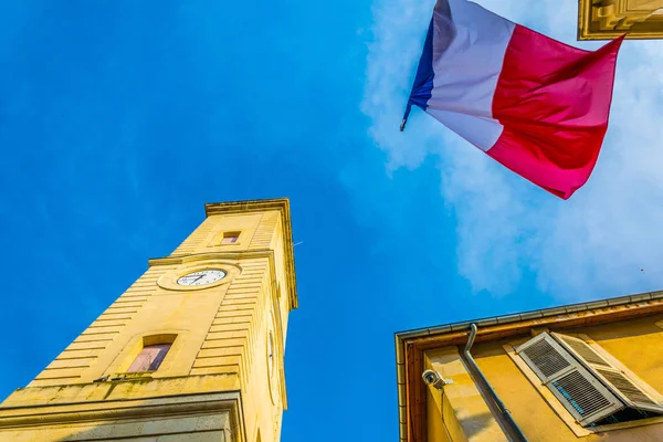 Tour Horloge Nimes Ban Franc — Stock Fotó