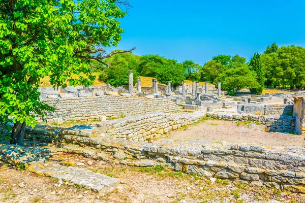 Glanum Archeologisch Park Buurt Van Saint Remy Provence Franc — Stockfoto