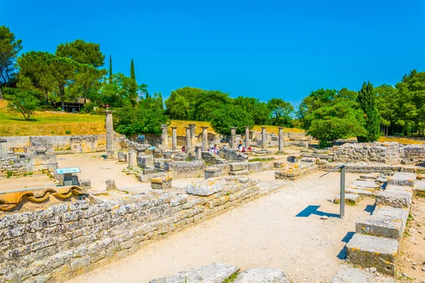 Glanum Arkeolojik Park Yakınındaki Saint Remy Provence Frangı — Stok fotoğraf