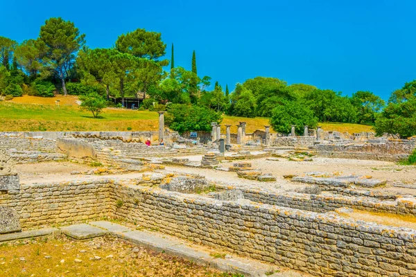 Glanum Archeologisch Park Buurt Van Saint Remy Provence Franc — Stockfoto
