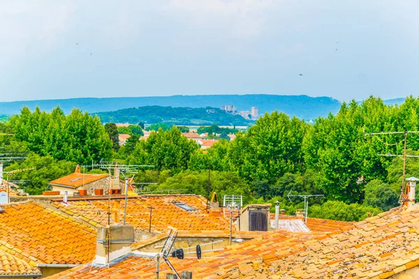 Vista Aérea Arles Franco — Foto de Stock
