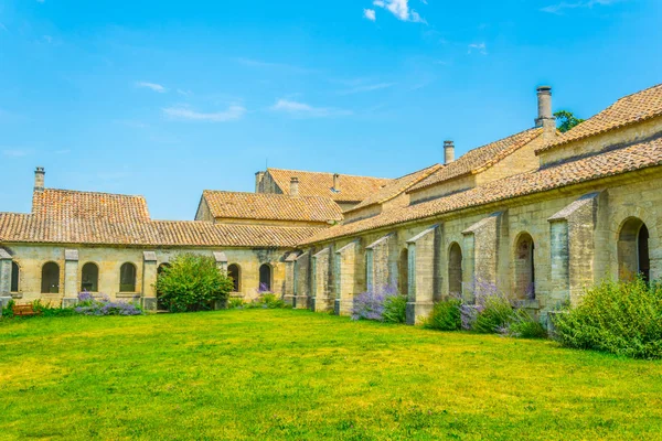 Wewnętrzny Dziedziniec Stary Klasztor Kartuzów Chartreuse Villeneuve Lez Avignon Frank — Zdjęcie stockowe