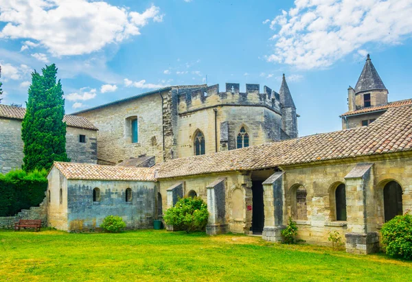 Inner Courtyard Old Carthusian Monastery Chartreuse Villeneuve Lez Avignon Franc — Stock Photo, Image