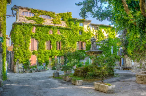 Veduta Del Villaggio Saignon Franc — Foto Stock