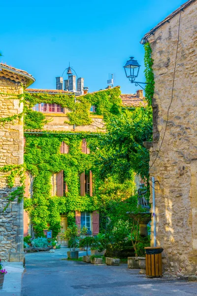 Visa Saignon Village Franc — Stockfoto