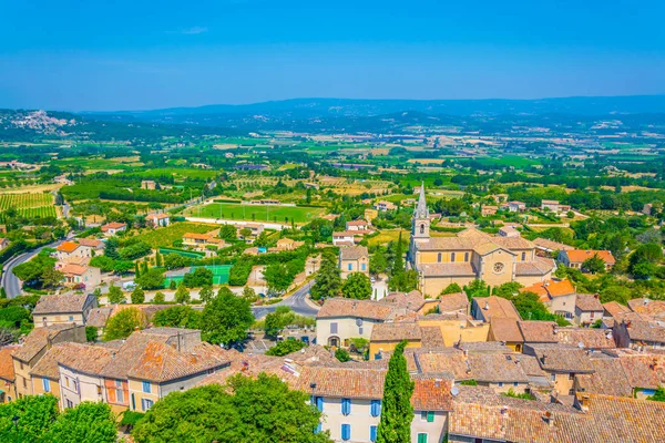 Franc 'taki Bonnieux köyü