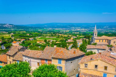 Franc 'taki Bonnieux köyü