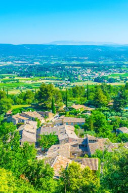 Oppede le Vieux, uçurumdan Luberon bölgesinde, Frangı bir köy tünemiş