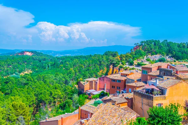 Pueblo Rosellón Franc — Foto de Stock