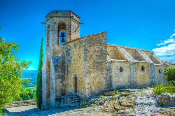 Katolikus Templom Eglise Notre Dame Alidon Oppede Vieux Franc — Stock Fotó