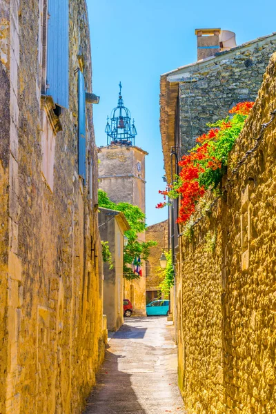 Calle Estrecha Pueblo Menerbes Franc — Foto de Stock