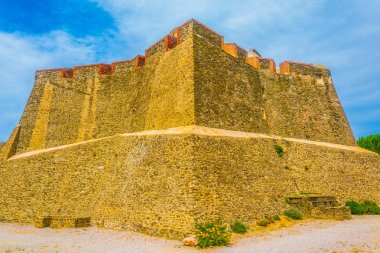 Fort Saint Elme Frangı Collioure yakınındaki