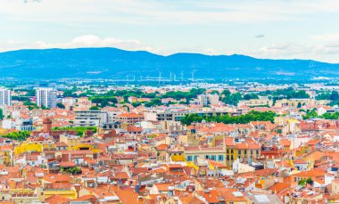 Perpignan, Frangı havadan görünümü