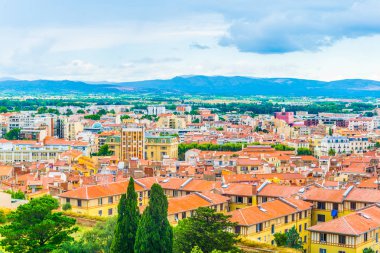 Perpignan, Frangı havadan görünümü