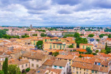 Modern Carcassonne, Frangı havadan görünümü