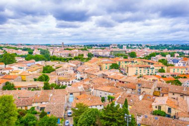 Modern Carcassonne, Frangı havadan görünümü